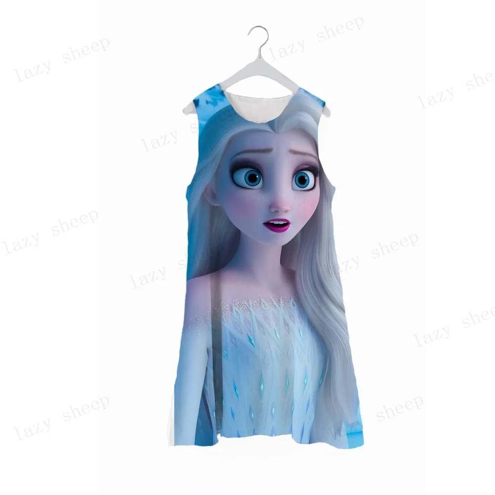 Disney Frozen 2 Anna Elsa Princess 3D Fluffy Dress Girls Birthday Party Tank Top Kids Christmas Cosplay Snow Queen Costume 
Disney Frozen 2 Anna Elsa Princess 3D Fluffy Dress Girls Birthday Party Tank Top Kids Christmas Cosplay Snow Queen Costume