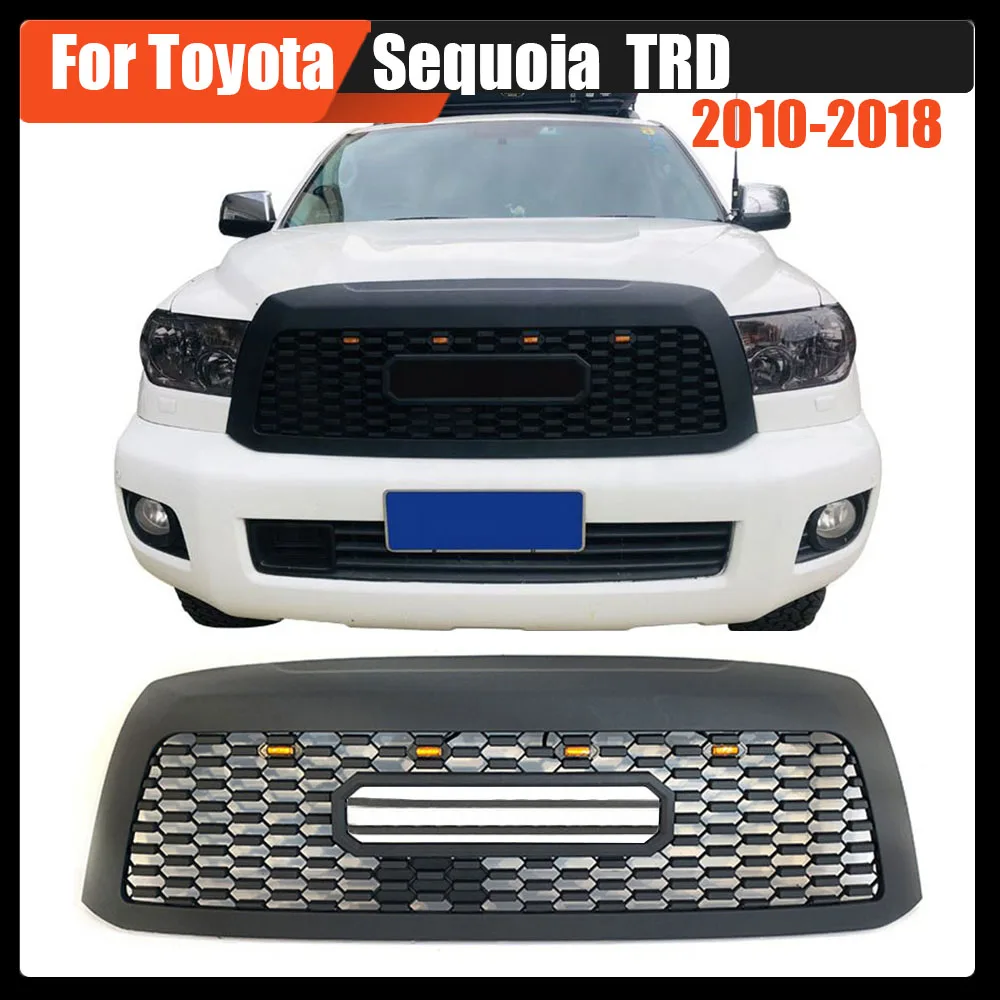 Car Hood Racing Grills Bumper Mesh Front Grill Grilles ABS Automobile Refitting Accessories For Toyota Sequoia TRD 2010-2018
Car Hood Racing Grills Bumper Mesh Front Grill Grilles ABS Automobile Refitting Accessories For Toyota Sequoia TRD 2010-2018