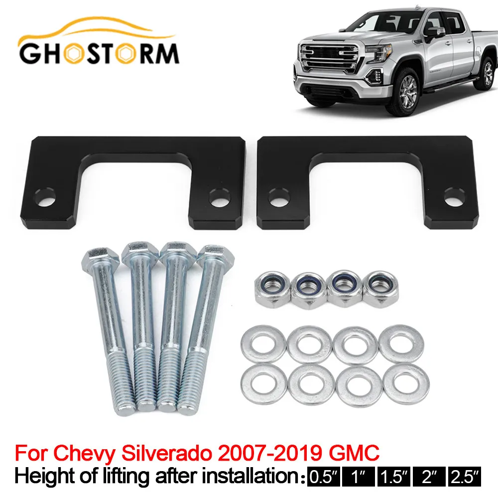 

Комплект переднего выравнивателя для Chevy Silverado 1,5-2,5 GMC Sierra GM 2007 LM, 1 дюйм, 2021 дюйма, 2 дюйма, 1500 дюйма