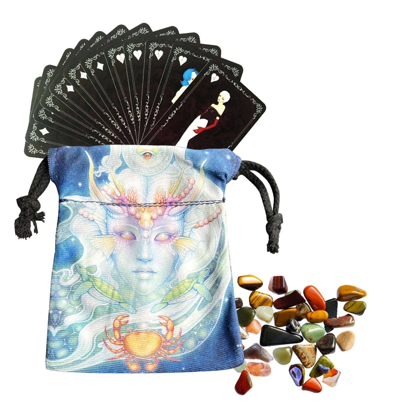 Tarot Card Pouch Tarot Card Velvet Storage Bag Marble Bags With Drawstring Tarot Card Storage Bag Tarot Card Holder Bag Pouch
Tarot Card Pouch Tarot Card Velvet Storage Bag Marble Bags With Drawstring Tarot Card Storage Bag Tarot Card Holder Bag Pouch