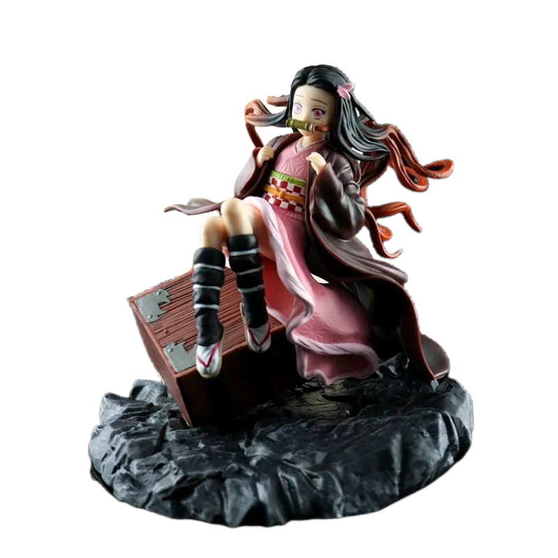 Ghost Slayer: Anime Peripheral Nezuko Hand-made Box Chassis Desktop Ornament Cute Collection Doll Business Model Birthday Gift 
Ghost Slayer: Anime Peripheral Nezuko Hand-made Box Chassis Desktop Ornament Cute Collection Doll Business Model Birthday Gift