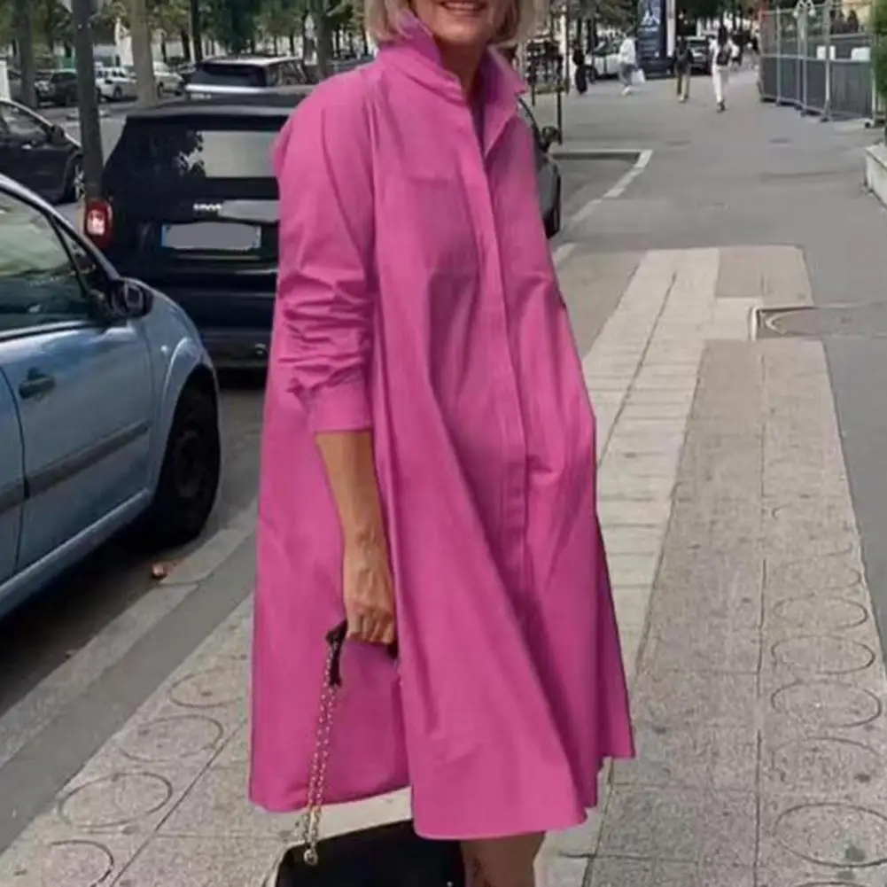 Женское осеннее платье, модный кардиган, однотонное платье с воротником на пуговицах, весеннее платье для покупок, весеннее платье
Женское осеннее платье, модный кардиган, однотонное платье с воротником на пуговицах, весеннее платье для покупок, весеннее платье