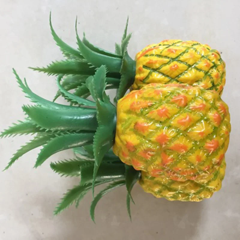 

Artificial Foam Fake Mini Pineapple Lifelike Fruits Display Photography Decor