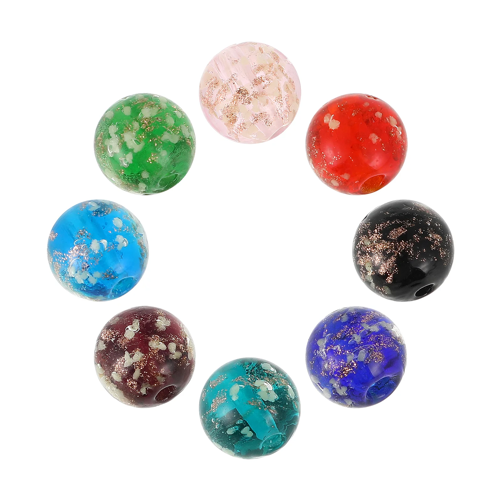 8 Pcs Luminous Glass Beads Round Beads Glow in The Dark Beads Loose Spacer Beads for Jewelry Making
8 Pcs Luminous Glass Beads Round Beads Glow in The Dark Beads Loose Spacer Beads for Jewelry Making