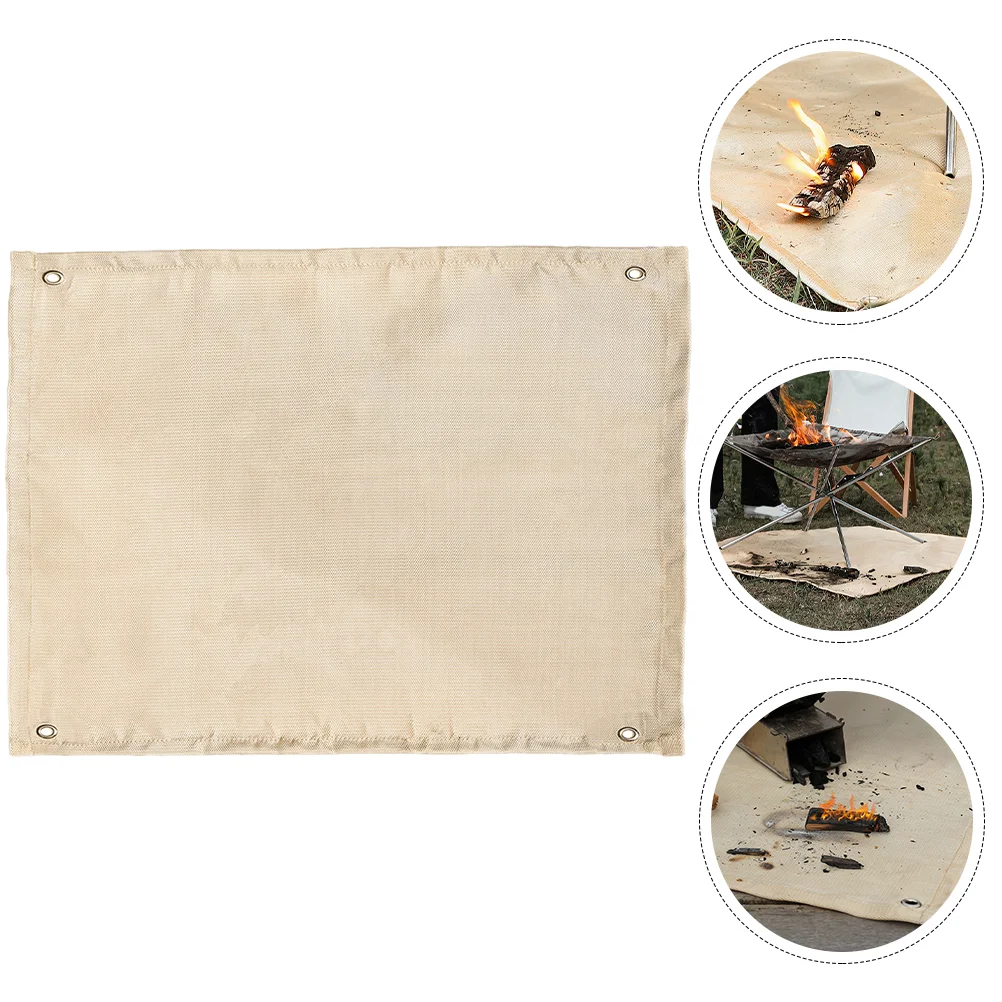 Camping Fire Resistance Blanket Outdoor Fire Retardant Cushion Fiberglass Welding Blanket
Camping Fire Resistance Blanket Outdoor Fire Retardant Cushion Fiberglass Welding Blanket