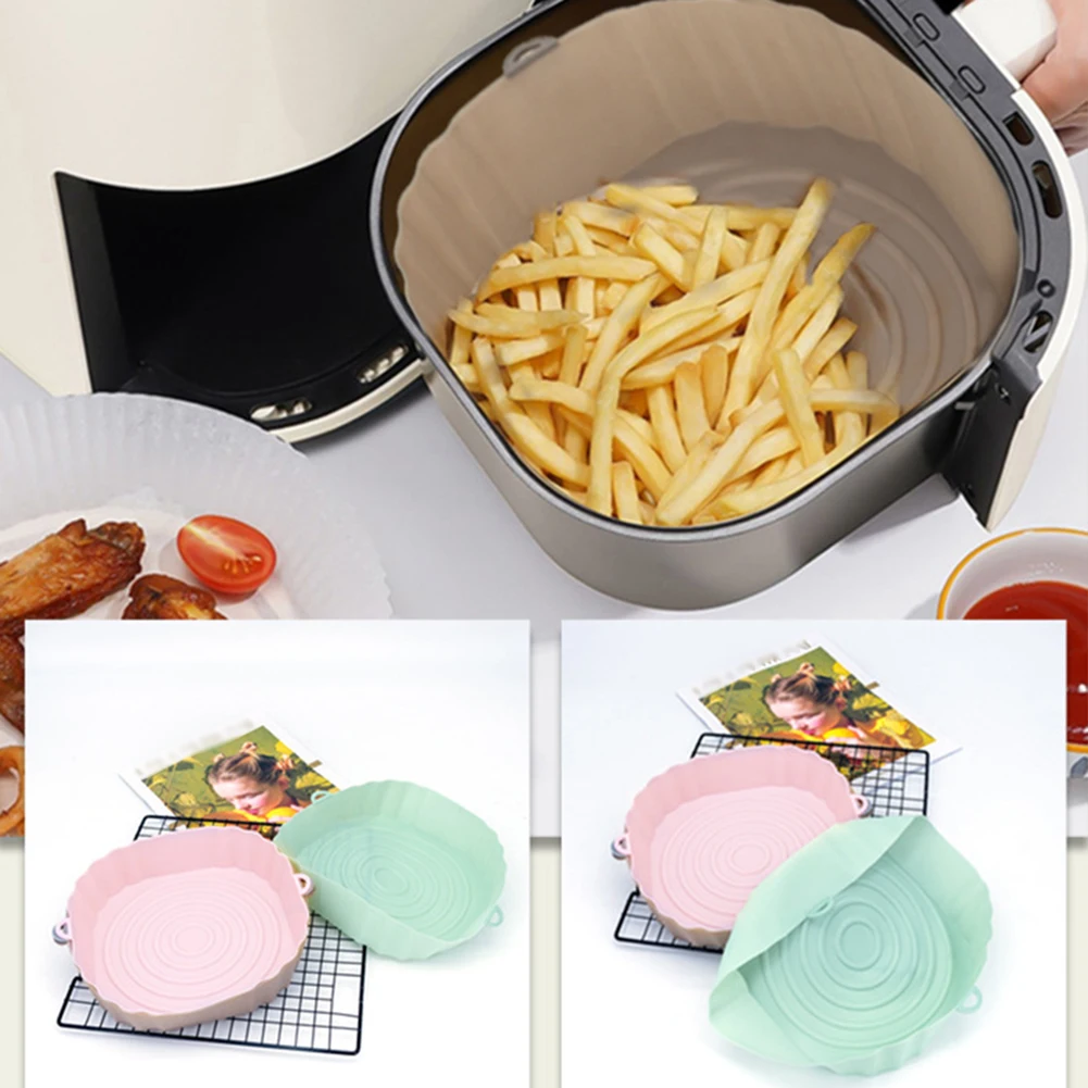 20cm Air Fryers Oven Baking Tray Fried Chicken Basket Mat AirFryer Silicone Pot Round Replacemen Grill Pan Accessories 2022 New
20cm Air Fryers Oven Baking Tray Fried Chicken Basket Mat AirFryer Silicone Pot Round Replacemen Grill Pan Accessories 2022 New