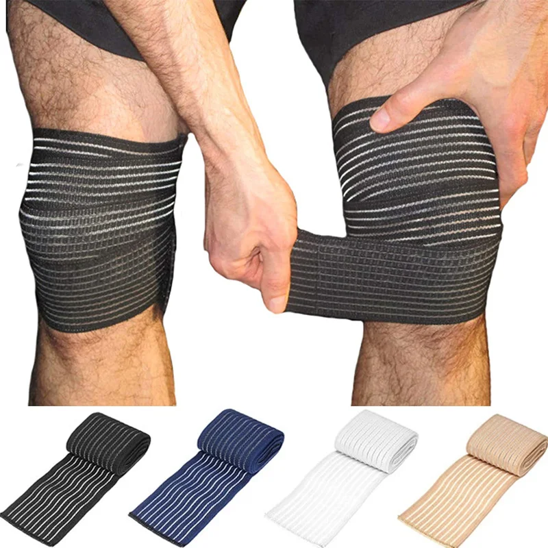 Cotton Elastic Bandage for Wrist Calf Elbow Leg Ankle Arm Protector Compression Knee Support Band Sport Tape Fitness Safety
Cotton Elastic Bandage for Wrist Calf Elbow Leg Ankle Arm Protector Compression Knee Support Band Sport Tape Fitness Safety