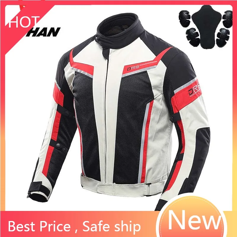 DUHAN 185 Summer Breathable Mesh Motorcycle Jacket Men's Motorcycle Pants Moto Racing Riding Jacket Moto Protector cloth coat
DUHAN 185 Summer Breathable Mesh Motorcycle Jacket Men's Motorcycle Pants Moto Racing Riding Jacket Moto Protector cloth coat