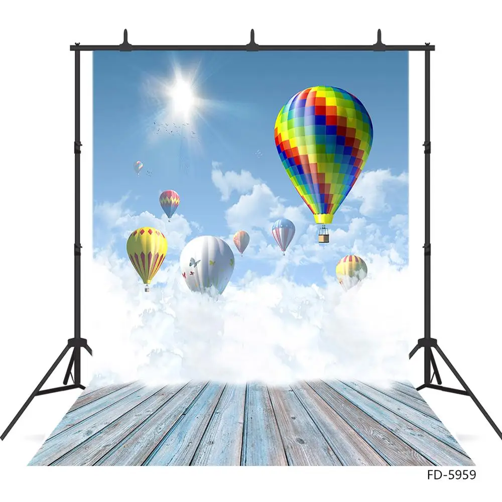 Sunshine Clouds Hot Balloons Photography Backdrop Photo Background for Baby Children Portrait Birthday Photophone Photozone
Sunshine Clouds Hot Balloons Photography Backdrop Photo Background for Baby Children Portrait Birthday Photophone Photozone