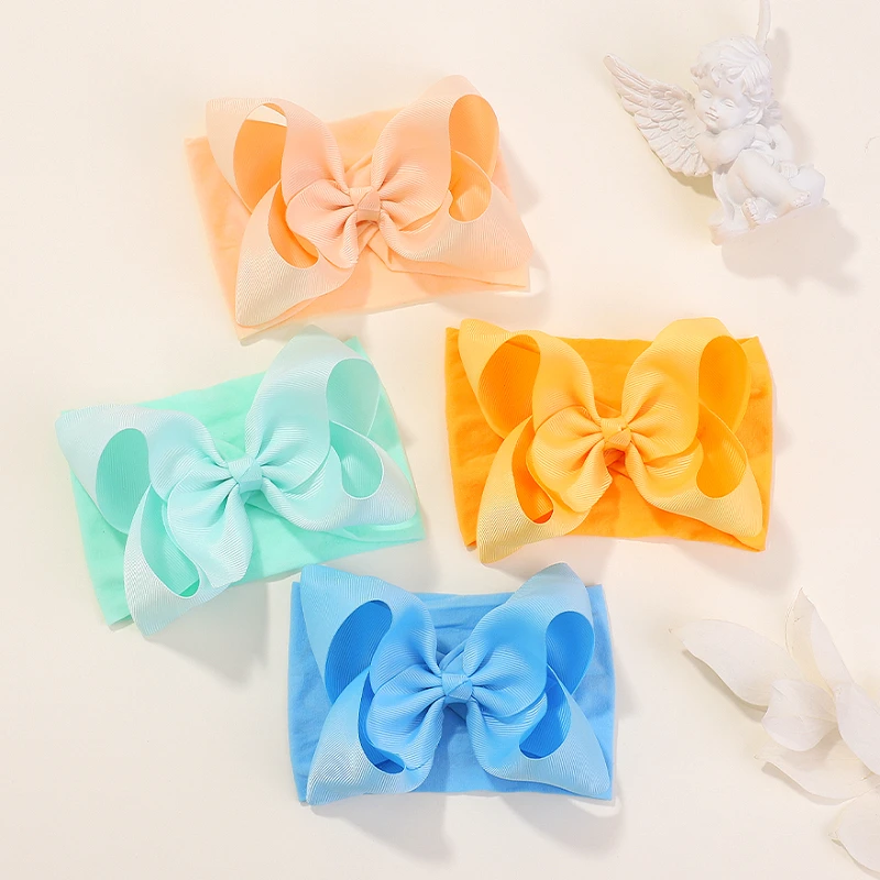 Large Ribbon Bows Baby Headband Girls Wide Nylon Turban Newborn Bow Headwrap Super Soft Infant Hair Band Baby Hair Accessories
Large Ribbon Bows Baby Headband Girls Wide Nylon Turban Newborn Bow Headwrap Super Soft Infant Hair Band Baby Hair Accessories