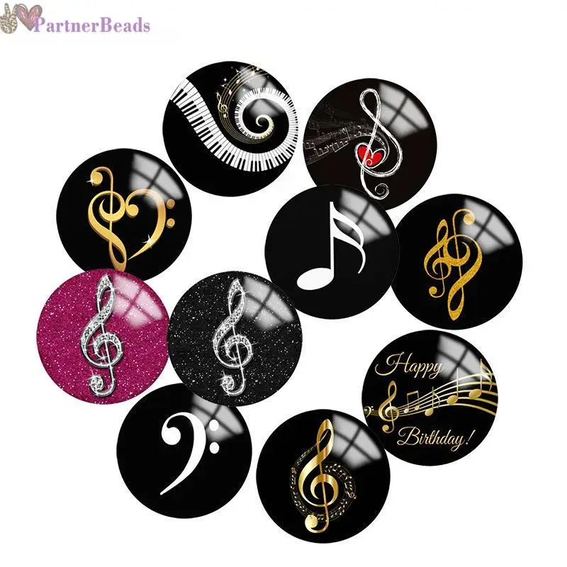 Music Round Photo Glass Cabochon Demo Flat Back Making Findings 20mm Snap Button N3301
Music Round Photo Glass Cabochon Demo Flat Back Making Findings 20mm Snap Button N3301