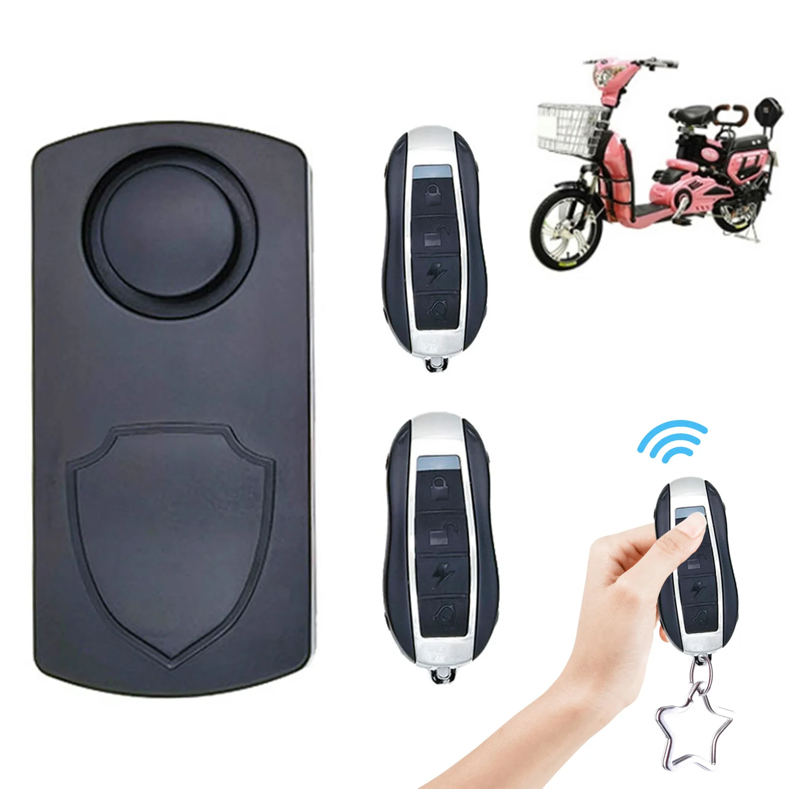 Waterproof Motorcycle Alarm Motorcycle Alarm System Anti Theft Anti-lost Warning Alarm Sensor With Remote For Bike Motorbike
Waterproof Motorcycle Alarm Motorcycle Alarm System Anti Theft Anti-lost Warning Alarm Sensor With Remote For Bike Motorbike