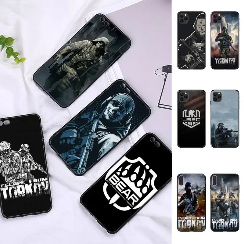 Escape From Tarkov Phone Case for iPhone 11 12 13 Mini Pro Max 8 7 6 6S Plus X 5 SE 2020 XR XS Funda Case
Escape From Tarkov Phone Case for iPhone 11 12 13 Mini Pro Max 8 7 6 6S Plus X 5 SE 2020 XR XS Funda Case