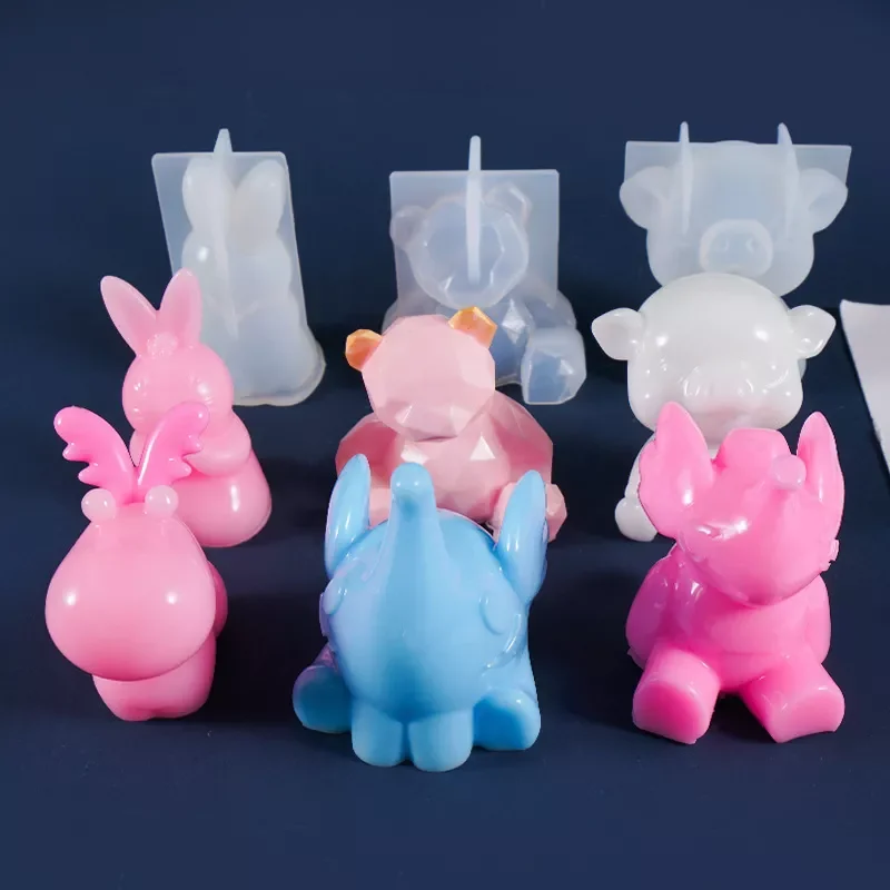 2023New Silicone Mold 3D Geometric Bear Cat Lion Silicone Mold for Keychain Pendant Jewelry Making Accessories Cake Mold 
2023New Silicone Mold 3D Geometric Bear Cat Lion Silicone Mold for Keychain Pendant Jewelry Making Accessories Cake Mold