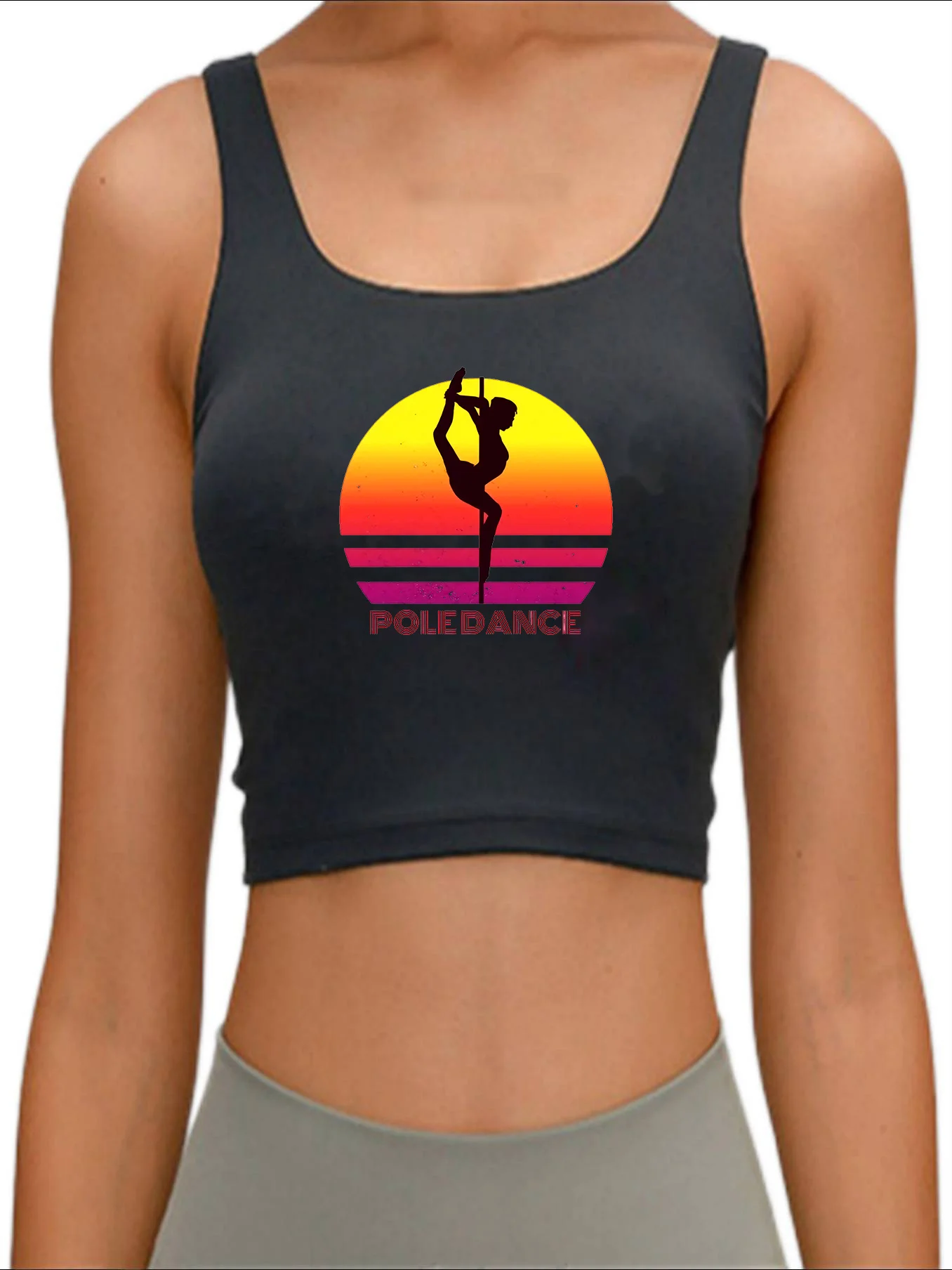 Débardeur imprimé de Pole Dance pour femmes, haut court de sport, de Yoga, d'entraînement, tendance, Slim Fit
Débardeur imprimé de Pole Dance pour femmes, haut court de sport, de Yoga, d'entraînement, tendance, Slim Fit