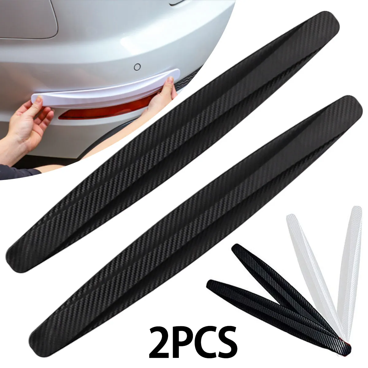 2pcs Car Bumper Corner Strip Anti Collision Car Corner Bumper Guard Protector Universal Anti-Scratch Trim Cover PVC Strips
2pcs Car Bumper Corner Strip Anti Collision Car Corner Bumper Guard Protector Universal Anti-Scratch Trim Cover PVC Strips