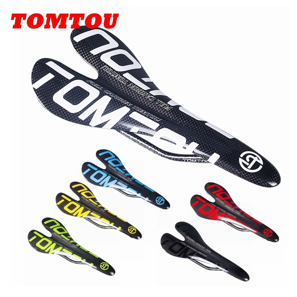 TOMTOU Full Carbon Fiber Bicycle Saddle Front Seat Mat Cycling Road Mountain Bike Parts Yellow Green Black Red White Blue
TOMTOU Full Carbon Fiber Bicycle Saddle Front Seat Mat Cycling Road Mountain Bike Parts Yellow Green Black Red White Blue