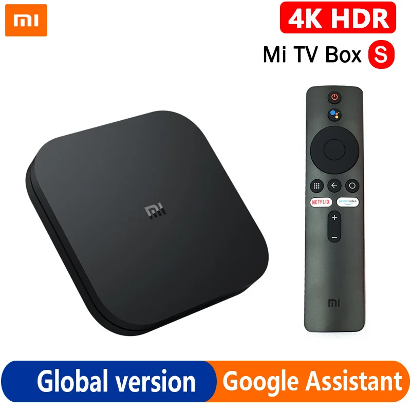 Xiaomi Mi Box S 4K HDR Android TV Box Global Version Ultra HD 2G 8G WIFI Google Assistant Remote Streaming Media Player Rushed
Xiaomi Mi Box S 4K HDR Android TV Box Global Version Ultra HD 2G 8G WIFI Google Assistant Remote Streaming Media Player Rushed