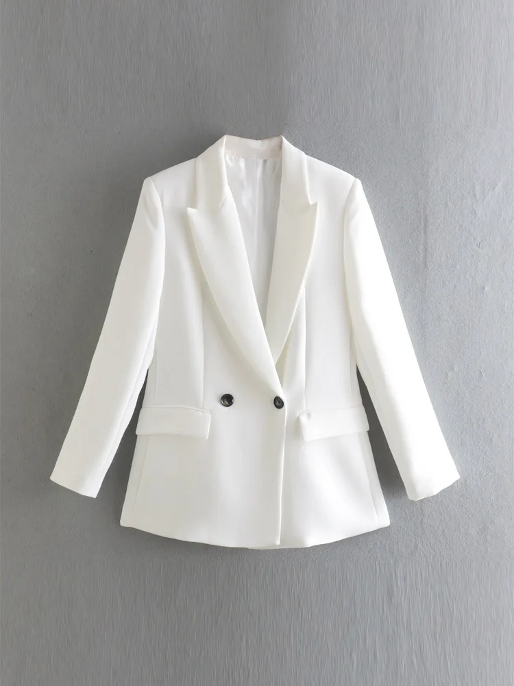 Kumsvag 2023 Summer Women Casual Blazers Coats White Loose Double Breasted Office Lady Female Elegant Fashion Blazer Outerwear
Kumsvag 2023 Summer Women Casual Blazers Coats White Loose Double Breasted Office Lady Female Elegant Fashion Blazer Outerwear