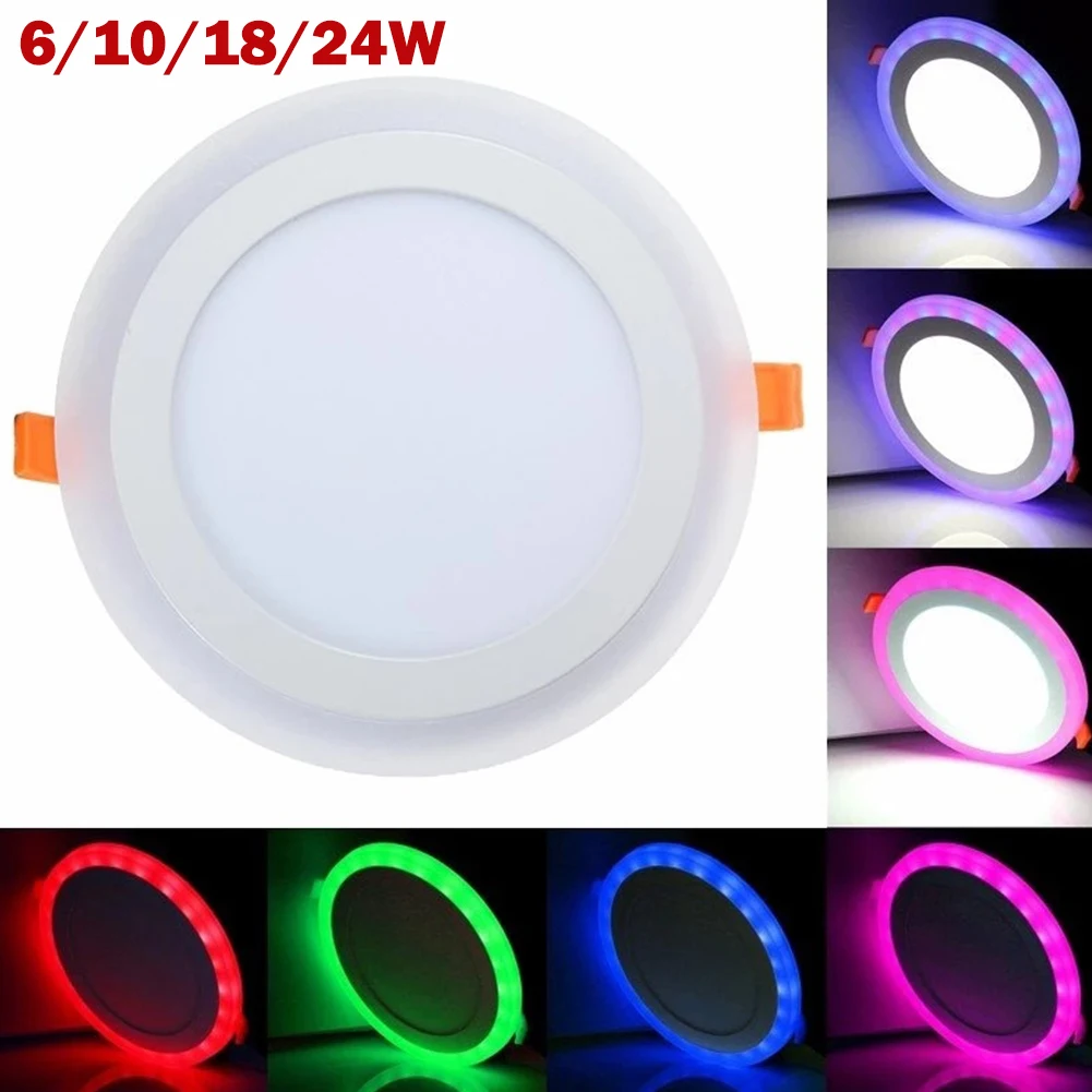 Dual Color White RGB LED Ceiling Light Fans Recessed Panel Downlight Spot Lamps Chandeliers Lamps Lighting
Dual Color White RGB LED Ceiling Light Fans Recessed Panel Downlight Spot Lamps Chandeliers Lamps Lighting