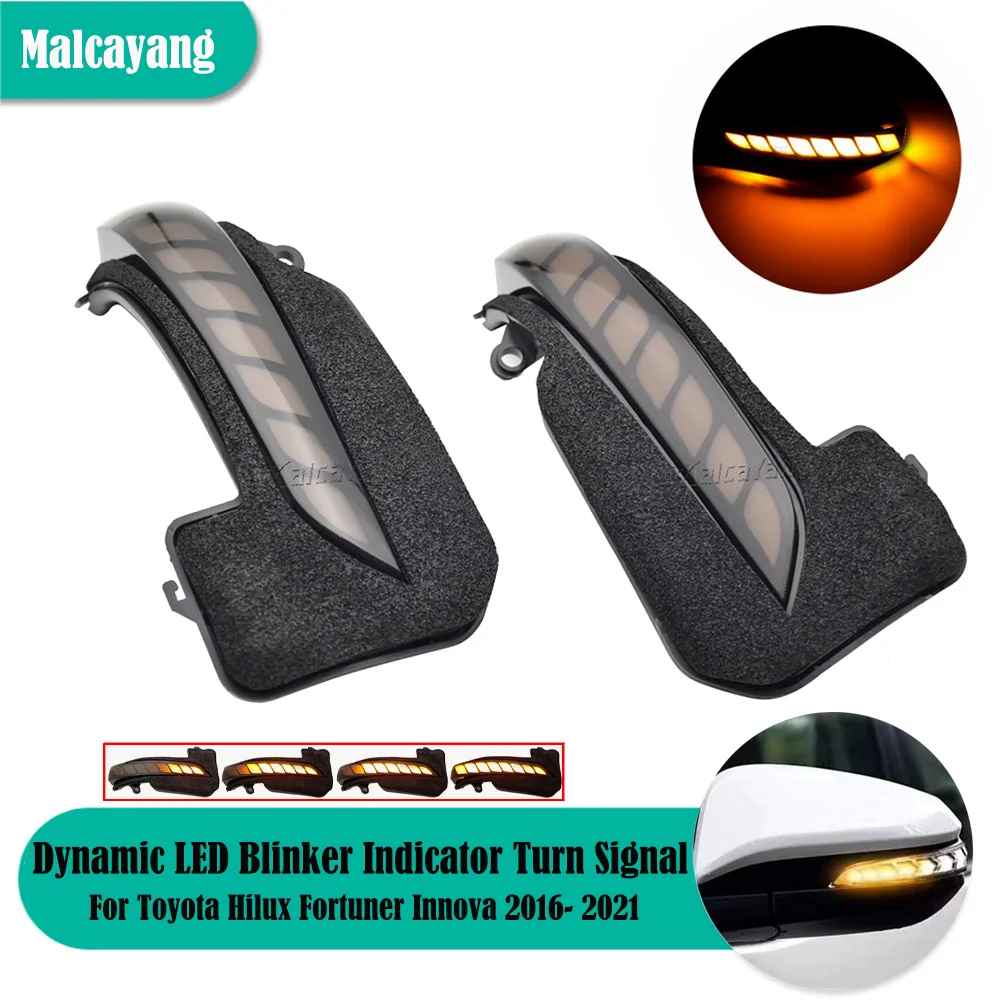 Car Accessories For Toyota Hilux Fortuner Innova Hilux Revo Rocco 2016- 2021 Dynamic LED Blinker Indicator Turn Signal Light
Car Accessories For Toyota Hilux Fortuner Innova Hilux Revo Rocco 2016- 2021 Dynamic LED Blinker Indicator Turn Signal Light