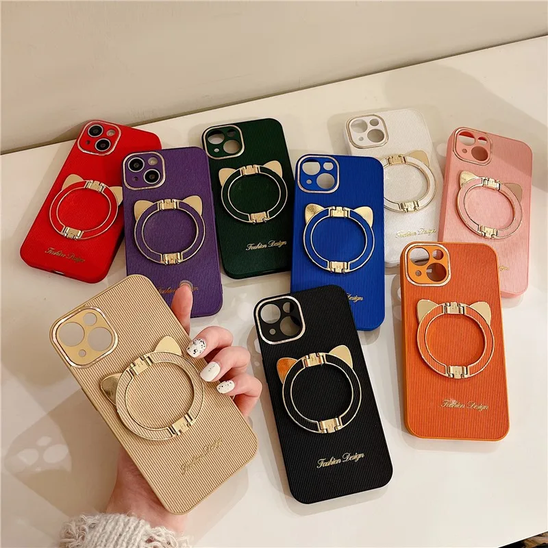 Cute Cat Head Folding Bracket Matte Female Soft Case For Iphone 11 12 13 Pro Max 7 8 Plus Xr X Xs Leather Iphone Cover Fundas
Cute Cat Head Folding Bracket Matte Female Soft Case For Iphone 11 12 13 Pro Max 7 8 Plus Xr X Xs Leather Iphone Cover Fundas