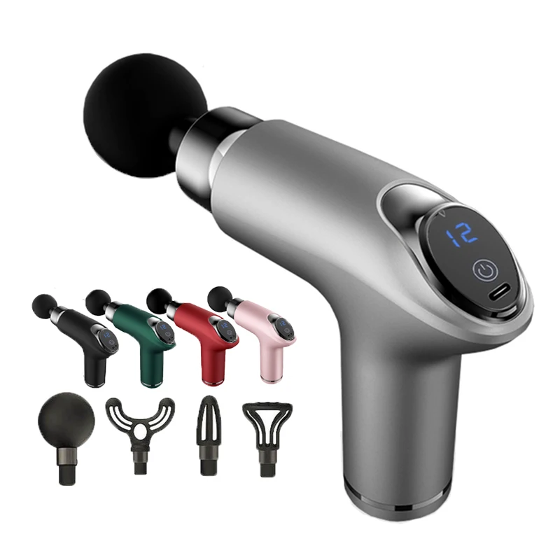 Pocket Portable LCD Massage Gun Electric Touch Body Massager Muscle Relaxation Fitness Pain Relief Slimming Facia Gun Masajeador
Pocket Portable LCD Massage Gun Electric Touch Body Massager Muscle Relaxation Fitness Pain Relief Slimming Facia Gun Masajeador