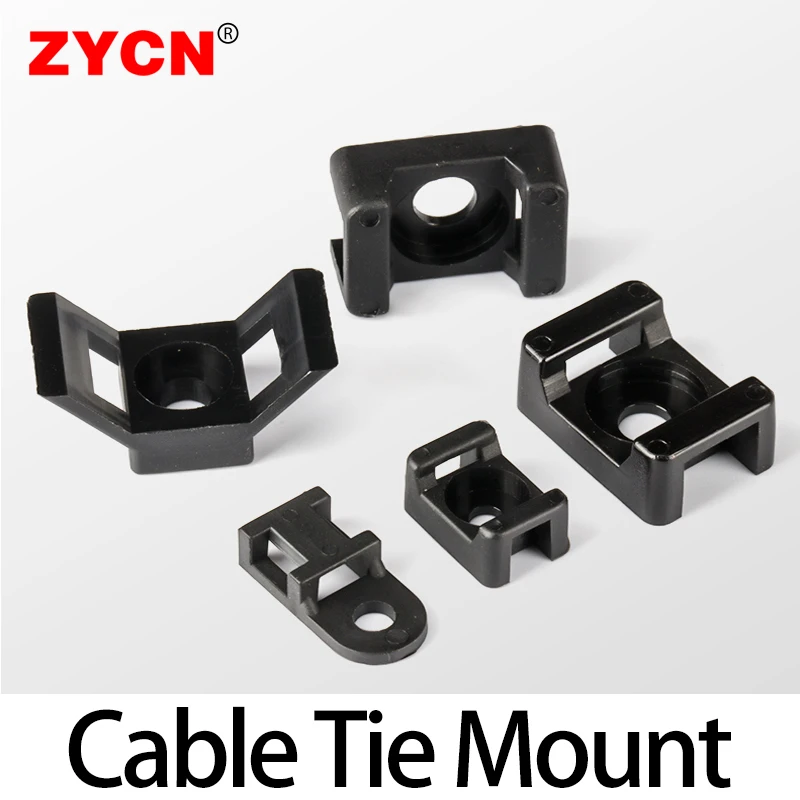 100PCS Cable Tie Mounts Seat Fixed Seat Wire Buddle Saddle Type Plastic Holder White Black STM HC-2 HC-4 Data Line Winder
100PCS Cable Tie Mounts Seat Fixed Seat Wire Buddle Saddle Type Plastic Holder White Black STM HC-2 HC-4 Data Line Winder