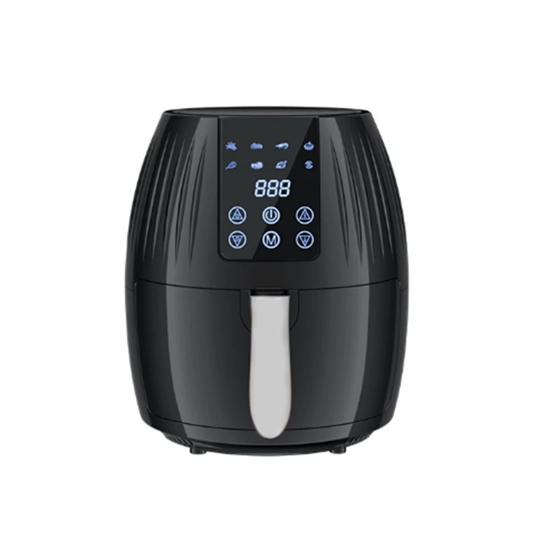 5.5L Smart Air Fryer Large Capacity Automatic Oil Free Electric Household Fries Machine Non Stick Fry Tools
5.5L Smart Air Fryer Large Capacity Automatic Oil Free Electric Household Fries Machine Non Stick Fry Tools