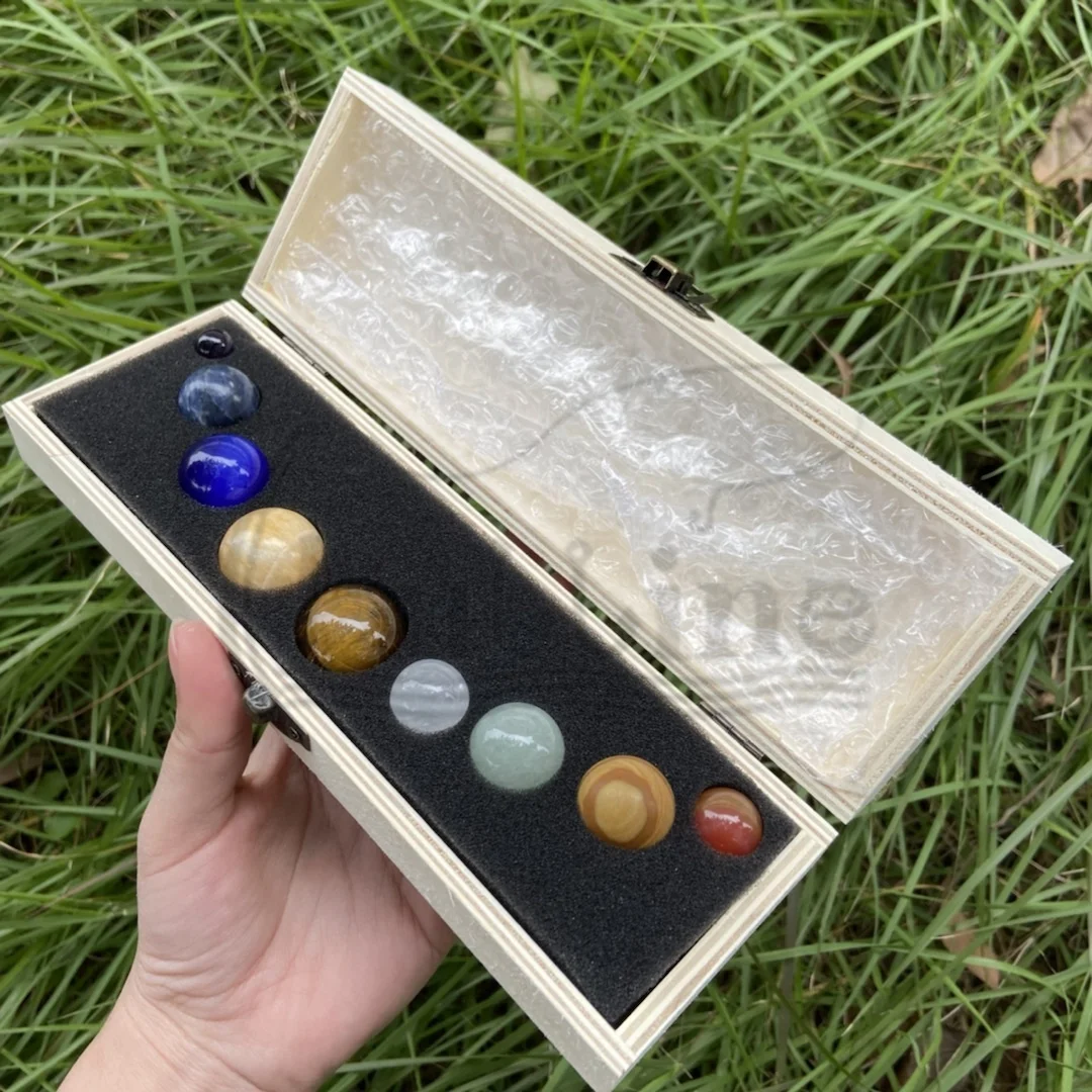 Natural Crystal Solar System Planet Gem Model Scientific Toy Boxed Simulation 9 Planet Gem Specimens Astronomy Science Learning
Natural Crystal Solar System Planet Gem Model Scientific Toy Boxed Simulation 9 Planet Gem Specimens Astronomy Science Learning