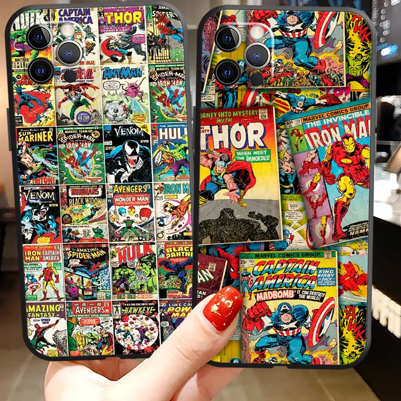Avengers Marvel Phone Cases For iPhone 11 12 Pro MAX 6S 7 8 Plus XS MAX 12 13 Mini X XR SE 2020 Carcasa Back Cover Coque
Avengers Marvel Phone Cases For iPhone 11 12 Pro MAX 6S 7 8 Plus XS MAX 12 13 Mini X XR SE 2020 Carcasa Back Cover Coque