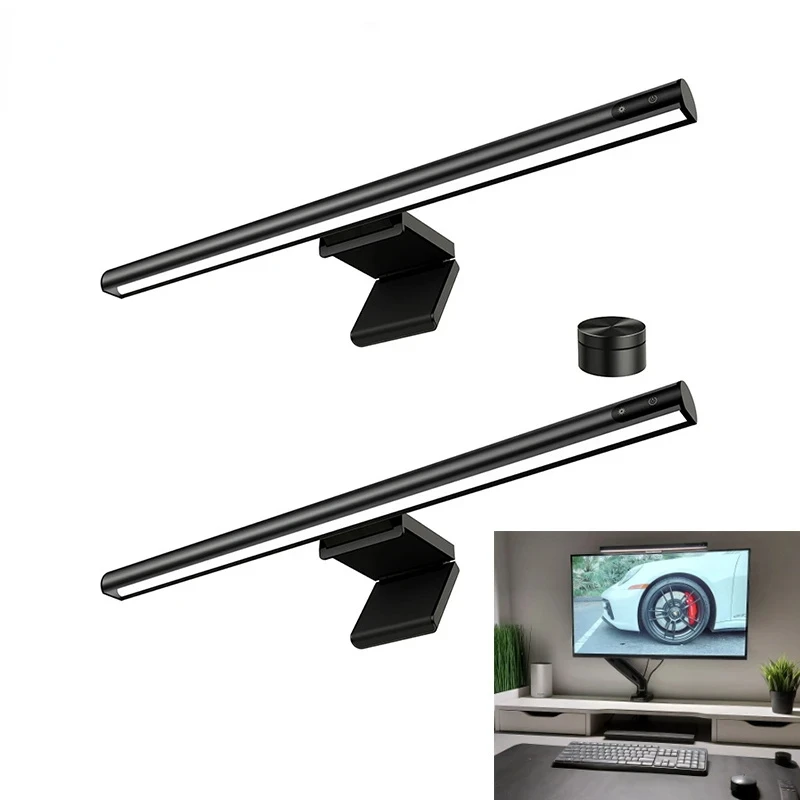 Hanging Light Bar Stepless Dimming LED Desk Eye-Care Lamp 1S Computer PC Monitor Screen LED Reading USB Powered Lamp
Hanging Light Bar Stepless Dimming LED Desk Eye-Care Lamp 1S Computer PC Monitor Screen LED Reading USB Powered Lamp