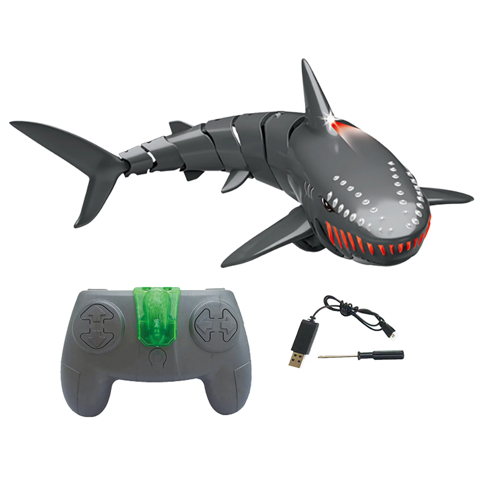 Remote Control Shark Boat Toy High-Speed Waterproof Remote Shark Water Vehicle Toy Kids Electric Shark Toy For Pools And Lakes
Remote Control Shark Boat Toy High-Speed Waterproof Remote Shark Water Vehicle Toy Kids Electric Shark Toy For Pools And Lakes
