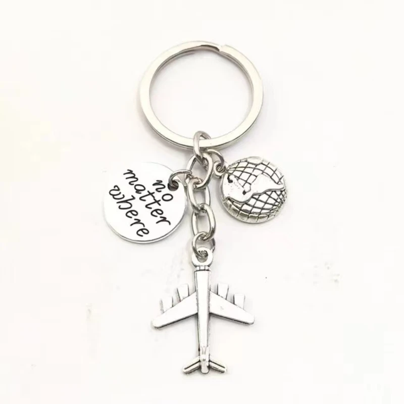 Airplane Compass Map Camera No Matter Where Key Chains, keyring,Silver Color, Women Jewelry Man Accessory Pendant Fashion Gift
Airplane Compass Map Camera No Matter Where Key Chains, keyring,Silver Color, Women Jewelry Man Accessory Pendant Fashion Gift
