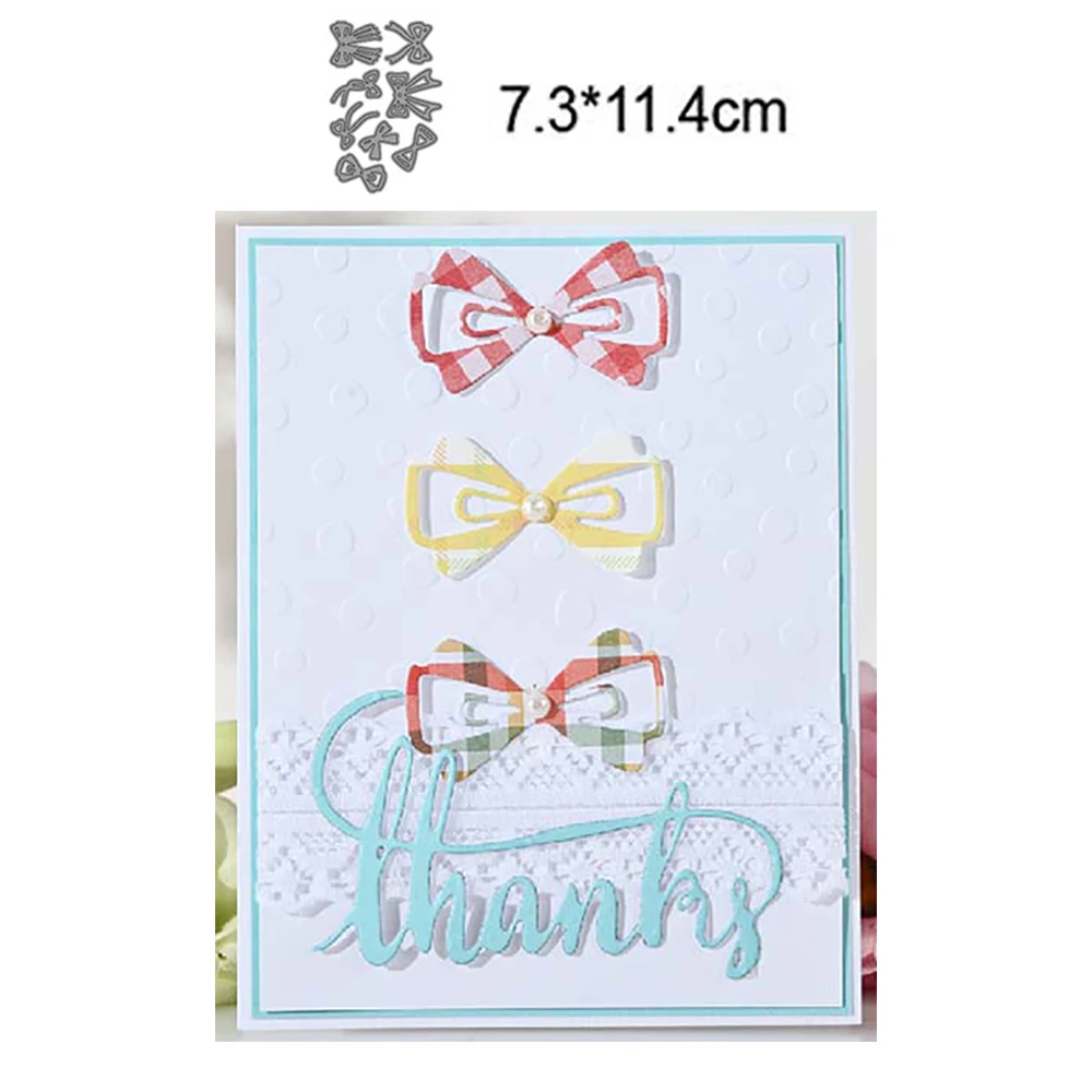 8pcs/set Bow 2022 New Metal Cutting Dies Decorative Scrapbooking Photo Album Paper Knife Blade Punch Embossing Art
8pcs/set Bow 2022 New Metal Cutting Dies Decorative Scrapbooking Photo Album Paper Knife Blade Punch Embossing Art