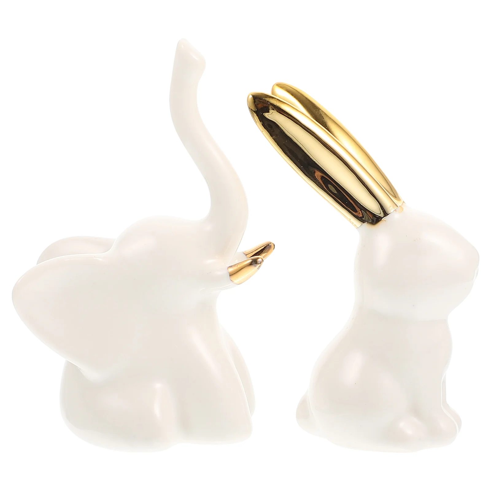 Ring Ceramic Elephant Holder Statue Animal Jewelry Decor Dish Tray Craft Rabbit Statues Figurinesholders Cartoon Bunny Home
Ring Ceramic Elephant Holder Statue Animal Jewelry Decor Dish Tray Craft Rabbit Statues Figurinesholders Cartoon Bunny Home