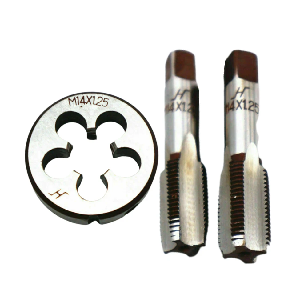 Durable Tap & Die Parts 3 Pcs Accessoires High Speed Steel Hot Sale M14X1.25mm Right Hand Useful For Muzzle Work
Durable Tap & Die Parts 3 Pcs Accessoires High Speed Steel Hot Sale M14X1.25mm Right Hand Useful For Muzzle Work