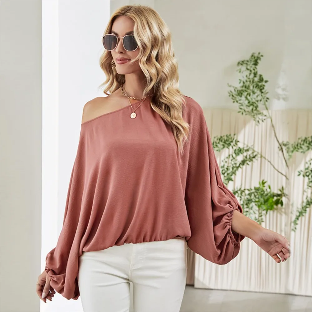 Fall Sexy Off Shoulder Loose Long Sleeve Blouse Women 2022 Autumn Winter Fashion Casual Chiffon White Tops Elegant
Fall Sexy Off Shoulder Loose Long Sleeve Blouse Women 2022 Autumn Winter Fashion Casual Chiffon White Tops Elegant
