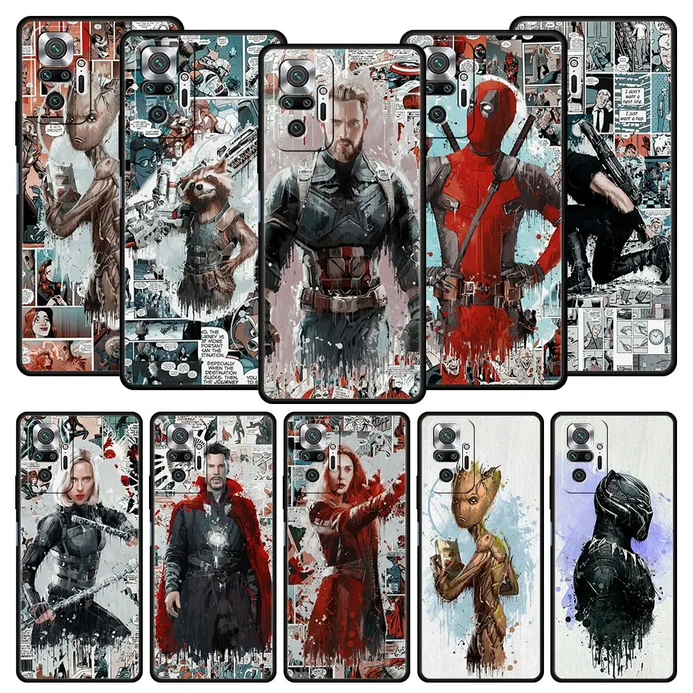 Disney Avengers Super hero For Xiaomi Redmi Note 11 10 8 Pro Case 10S 9S 9 9T 8T 9C 9A 8A 7 K40 Gaming K50 11T 5G Phone Cover
Disney Avengers Super hero For Xiaomi Redmi Note 11 10 8 Pro Case 10S 9S 9 9T 8T 9C 9A 8A 7 K40 Gaming K50 11T 5G Phone Cover