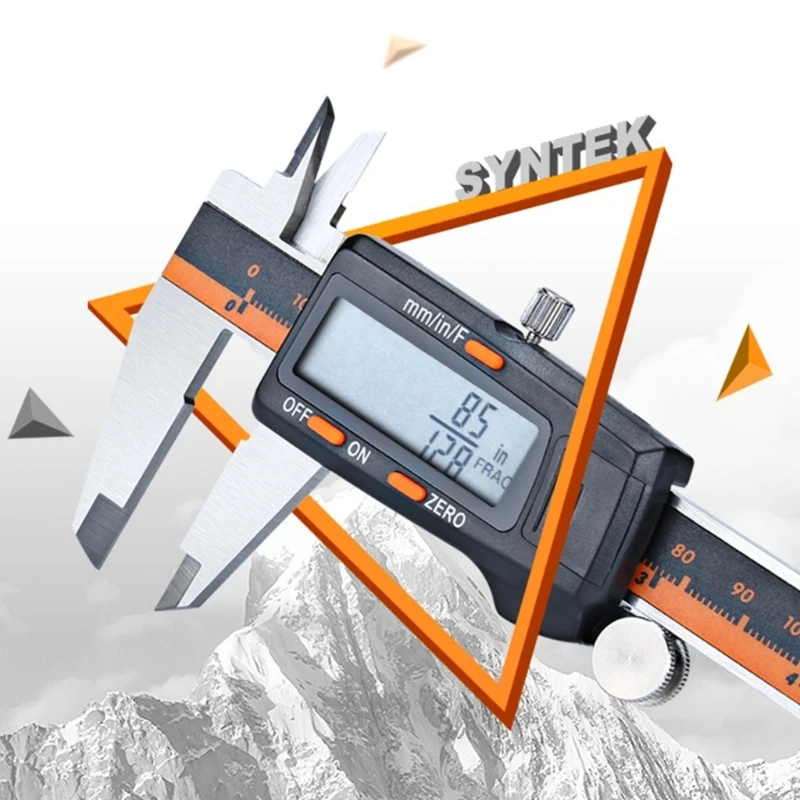 Digital Caliper Electronic Caliper Measuring Tool Precision- Digital Vernier Caliper Inch/Millimeter/Fraction 6Inch/150m M4YD
Digital Caliper Electronic Caliper Measuring Tool Precision- Digital Vernier Caliper Inch/Millimeter/Fraction 6Inch/150m M4YD