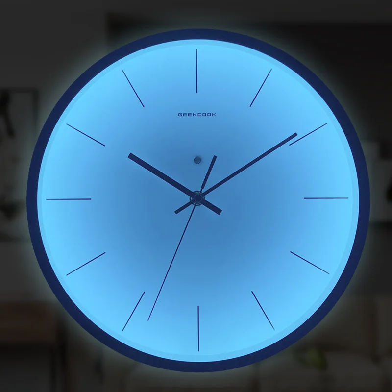 Simple Led Wall Clock Round Metal Luminous Silent Wall Clock Modern Design Glow In The Dark Luminous Wall Clock Home Wall Decor
Simple Led Wall Clock Round Metal Luminous Silent Wall Clock Modern Design Glow In The Dark Luminous Wall Clock Home Wall Decor