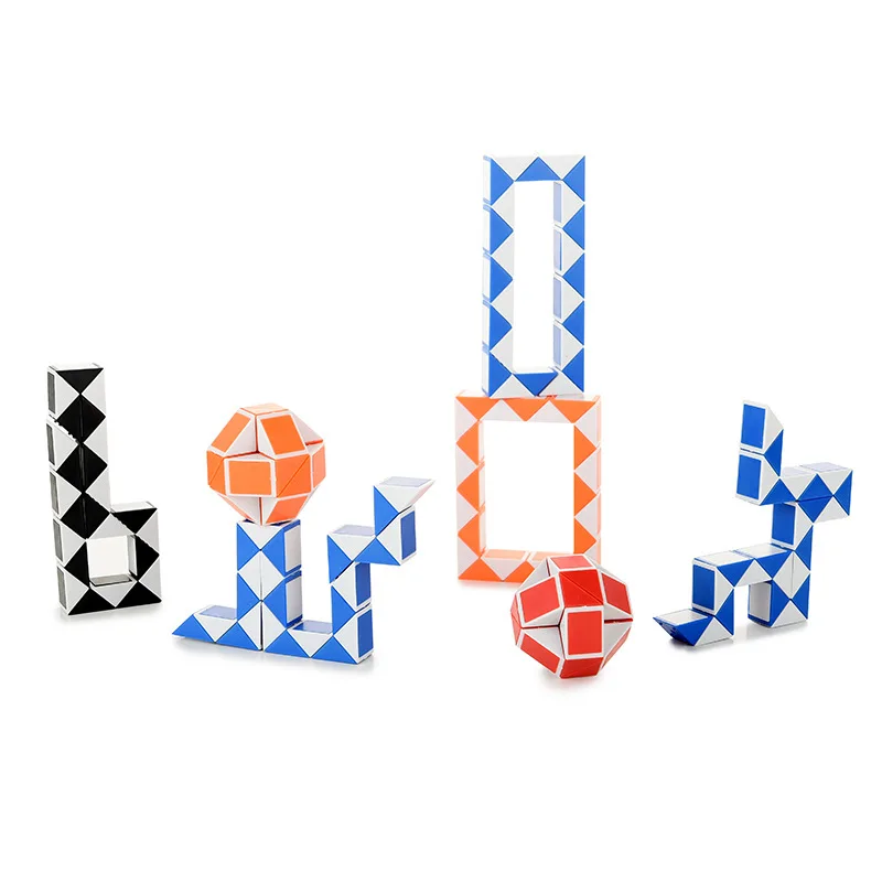 Classic 24 Parts IQ Snake Ruler Magic Brain Teasers Puzzles Game for Children Adults
Classic 24 Parts IQ Snake Ruler Magic Brain Teasers Puzzles Game for Children Adults