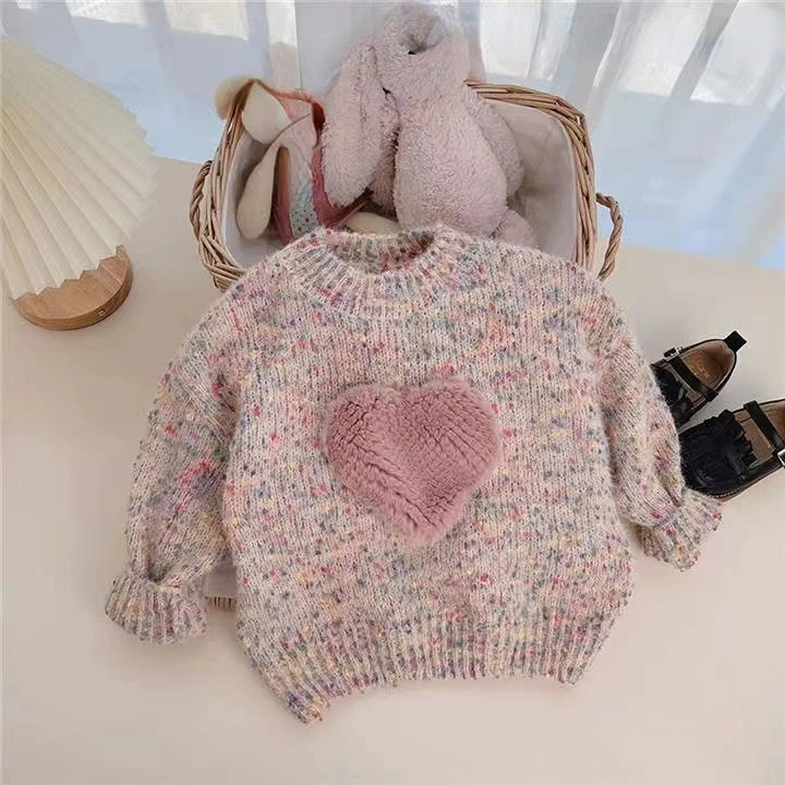Criscky Autumn Winter Children Sweaters Kids Knitting Pullovers Tops Toddler Girls Long Sleeve Baby Girl Sweaters Coat Winter 
Criscky Autumn Winter Children Sweaters Kids Knitting Pullovers Tops Toddler Girls Long Sleeve Baby Girl Sweaters Coat Winter