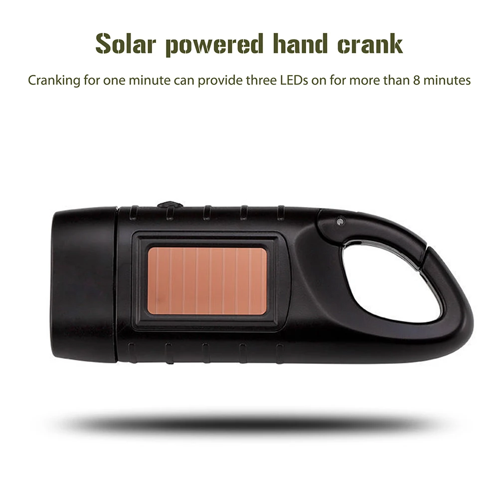 Solar Portable Lanterns Multifunctional Hand Crank Exploring Torch Waterproof Energy Saving Lightweight for Hiking Night Running
Solar Portable Lanterns Multifunctional Hand Crank Exploring Torch Waterproof Energy Saving Lightweight for Hiking Night Running