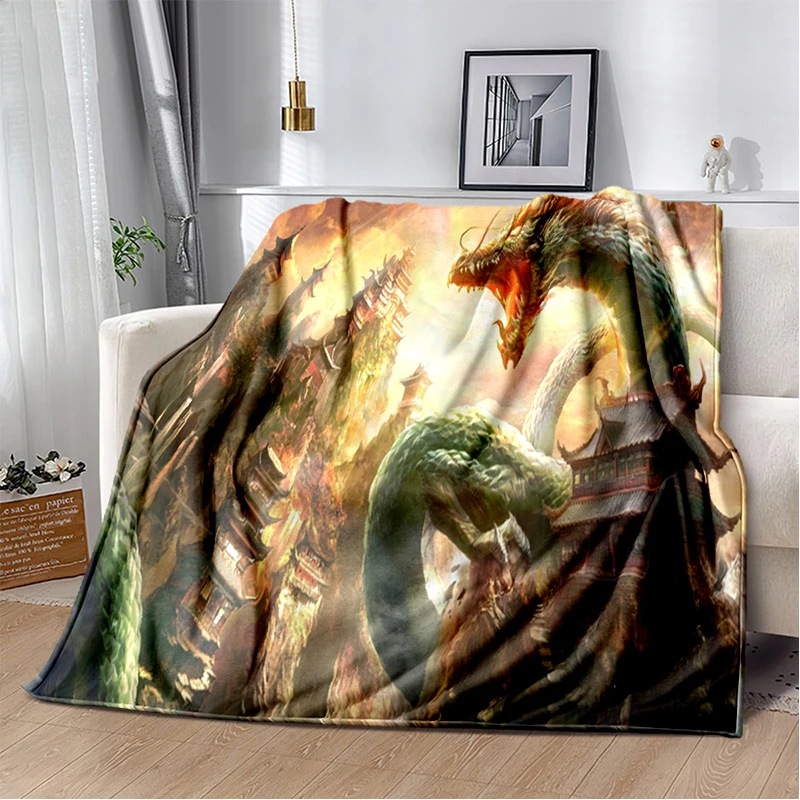Warm Blanket for Living Room Bedroom Bed Sofa Couch Chinese Dragon Printed Soft Office Gifts Flannel Throw Blankets Dropshipping
Warm Blanket for Living Room Bedroom Bed Sofa Couch Chinese Dragon Printed Soft Office Gifts Flannel Throw Blankets Dropshipping