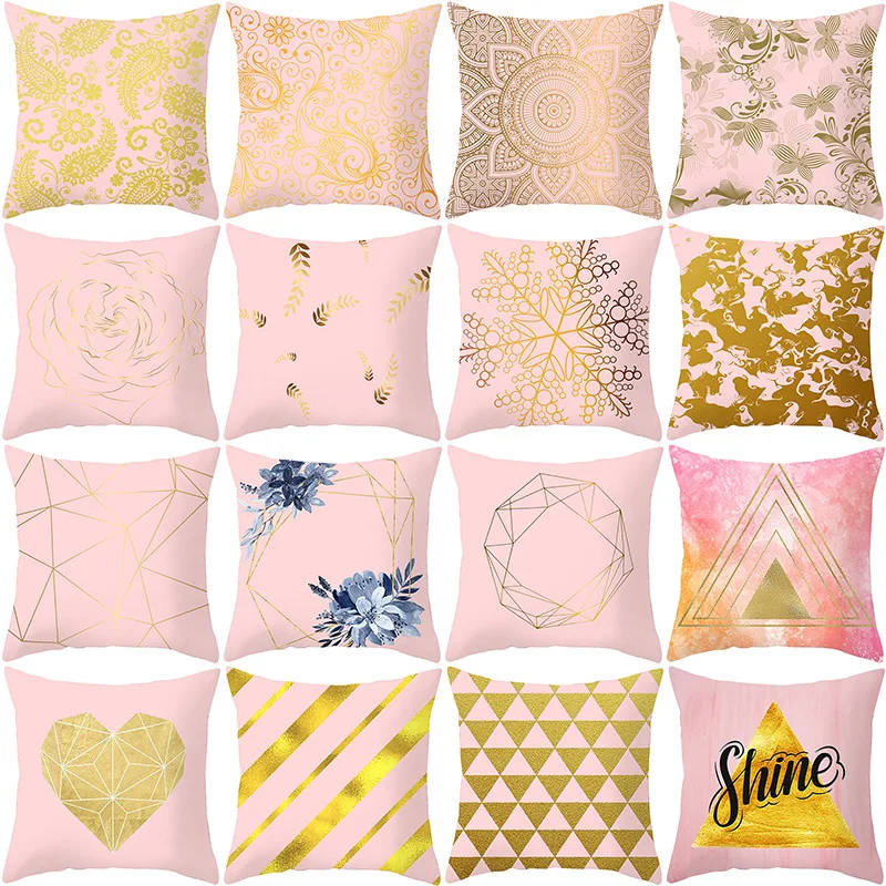 Nordic Ins Pink Gold Abstract Geometric Peach Skin Velvet Pillowcase Home Sofa Chair Decoratve Cushion Cover Car Pillow Cover
Nordic Ins Pink Gold Abstract Geometric Peach Skin Velvet Pillowcase Home Sofa Chair Decoratve Cushion Cover Car Pillow Cover