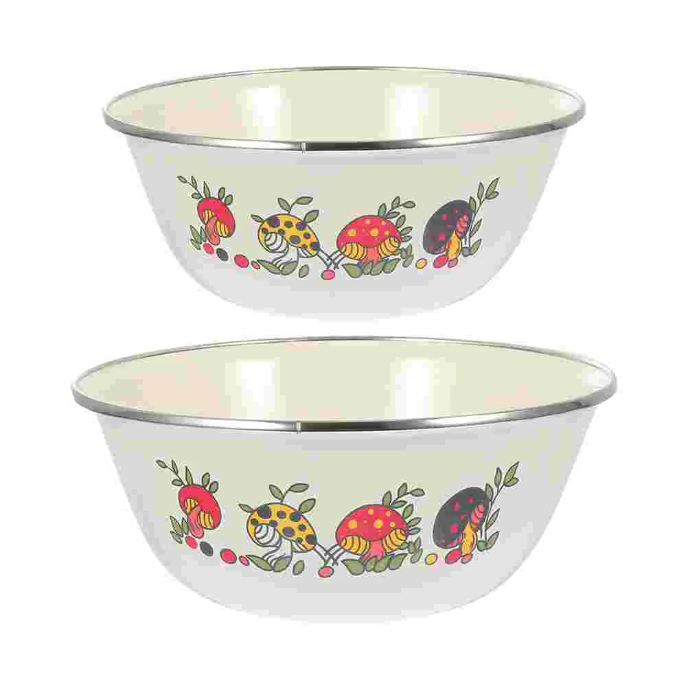 2pcs Candy Bowl Appetizer Bowls Vegetable Pot Enamelware Serving Basin Small Serving Bowls Kitchen Basin
2pcs Candy Bowl Appetizer Bowls Vegetable Pot Enamelware Serving Basin Small Serving Bowls Kitchen Basin