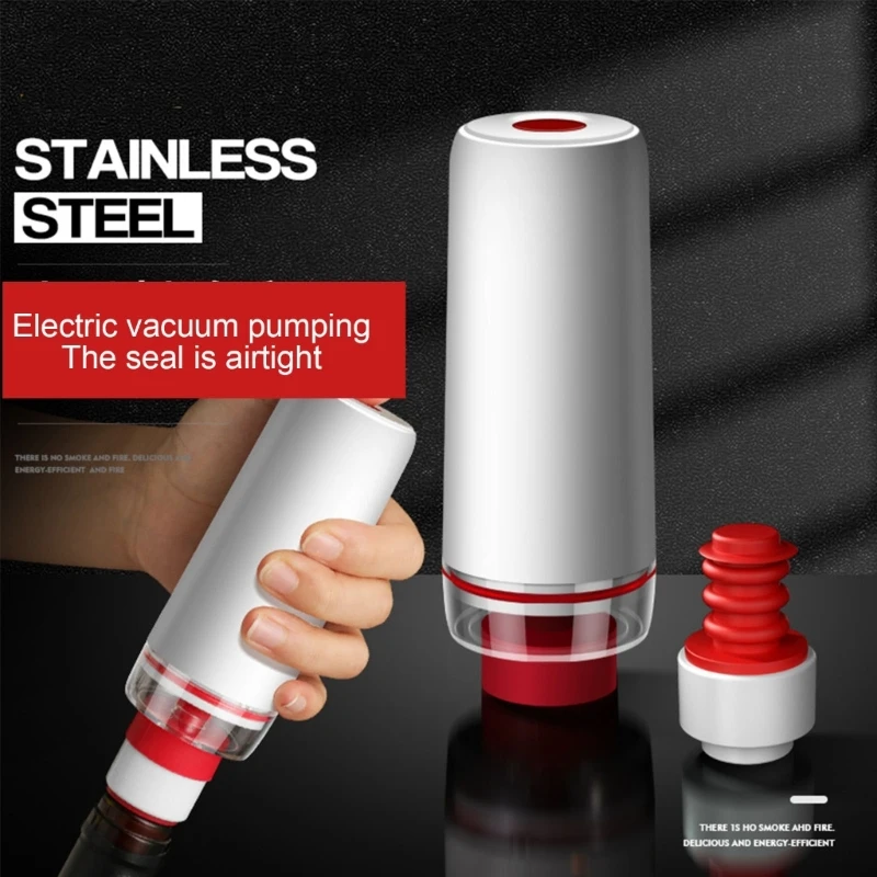 Wine Saver Pump Set Vacuum Pump Wine Bottle Stopper Wine Preserver Vacuum Saver Pump Wine Stoppers Party Bar Accessories
Wine Saver Pump Set Vacuum Pump Wine Bottle Stopper Wine Preserver Vacuum Saver Pump Wine Stoppers Party Bar Accessories