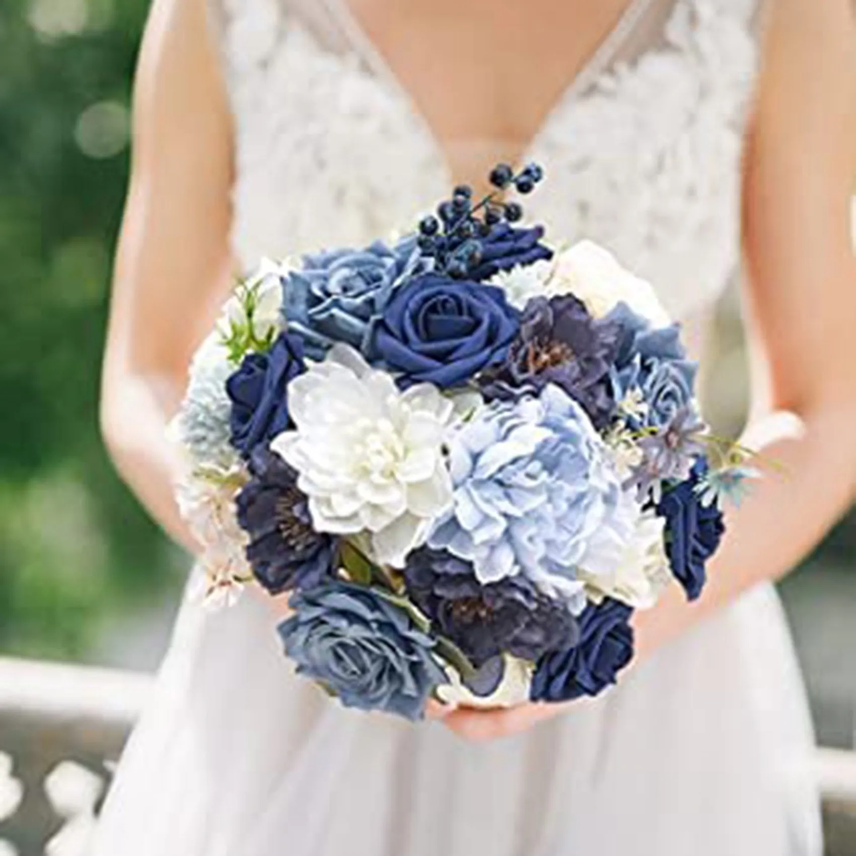Artificial Flowers Fake Dusty Blue Peony Flowers Combo for DIY Wedding Bridal Bouquets Centerpieces Home Decorations
Artificial Flowers Fake Dusty Blue Peony Flowers Combo for DIY Wedding Bridal Bouquets Centerpieces Home Decorations