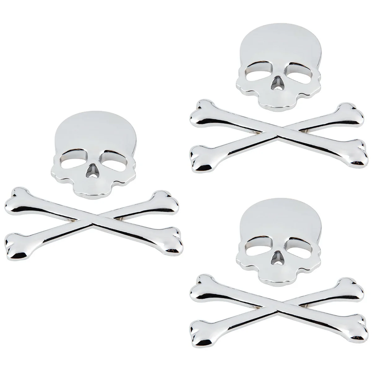 3 PCS Motorcycle Decals Metal Car Logo Silver Badge Sticker Auto Emblem Nameplates on cars
3 PCS Motorcycle Decals Metal Car Logo Silver Badge Sticker Auto Emblem Nameplates on cars